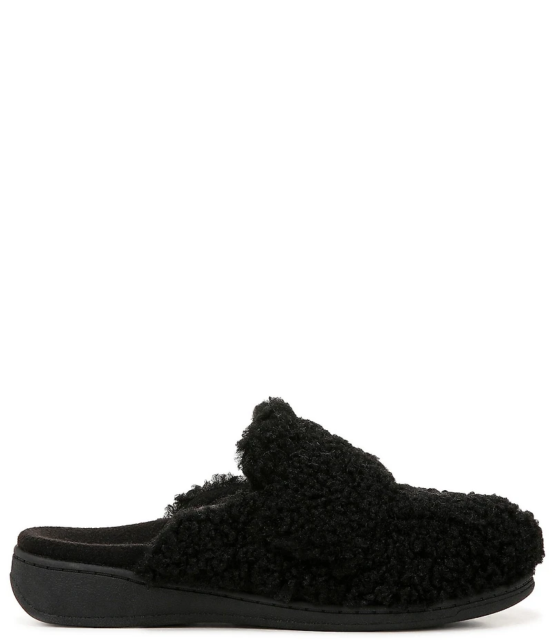Vionic Gemma Faux Shearling Mule Slippers