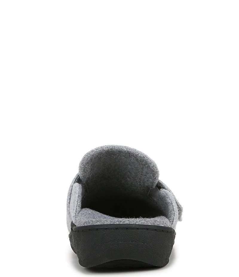 Vionic Gemma Flannel Mule Slippers