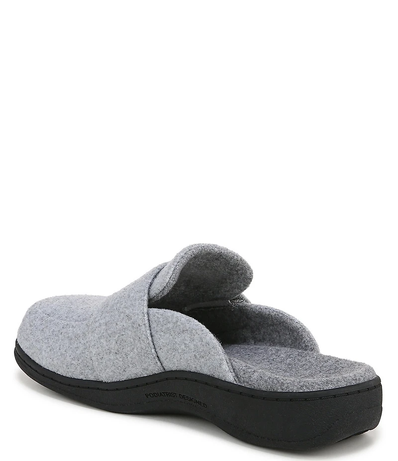 Vionic Gemma Flannel Mule Slippers