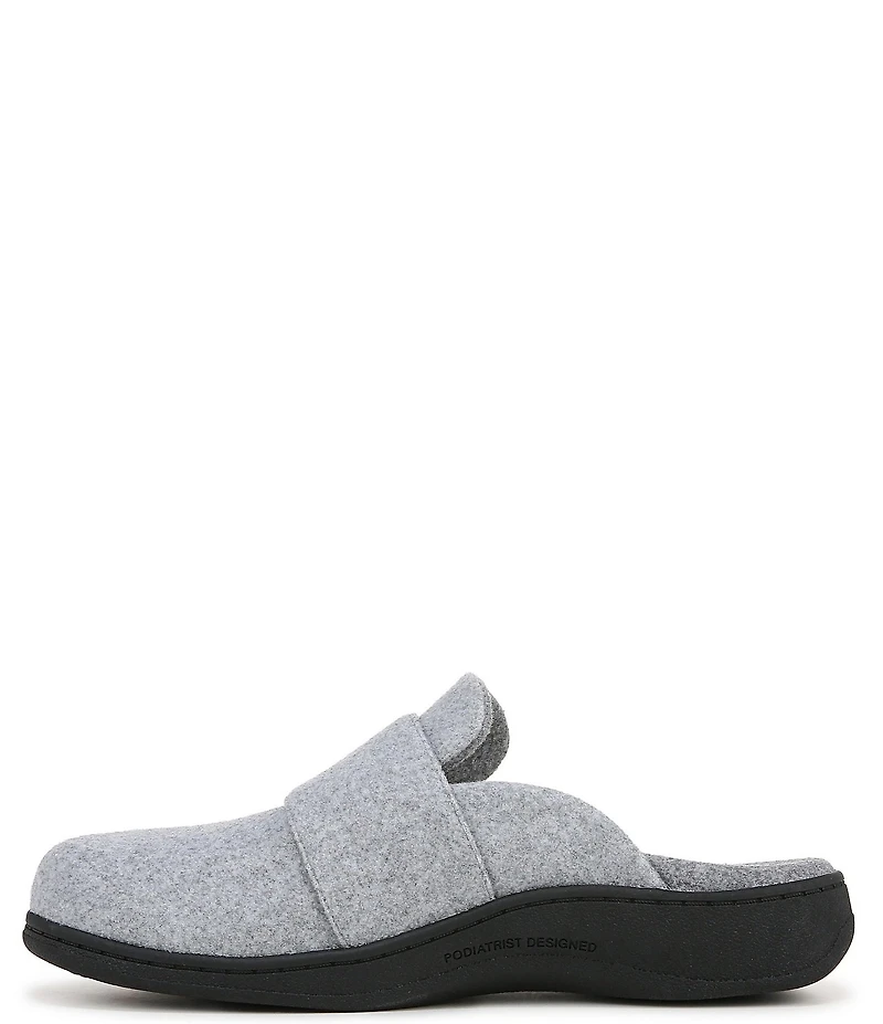 Vionic Gemma Flannel Mule Slippers