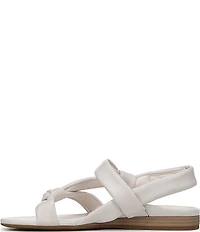 Vionic Geneva Leather Thong Mini Wedge Sandals