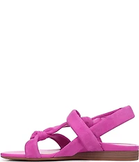 Vionic Geneva Suede Thong Mini Wedge Sandals