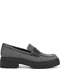 Vionic Georgia 2 Flannel Lug Sole Penny Loafers