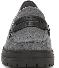 Vionic Georgia 2 Flannel Lug Sole Penny Loafers