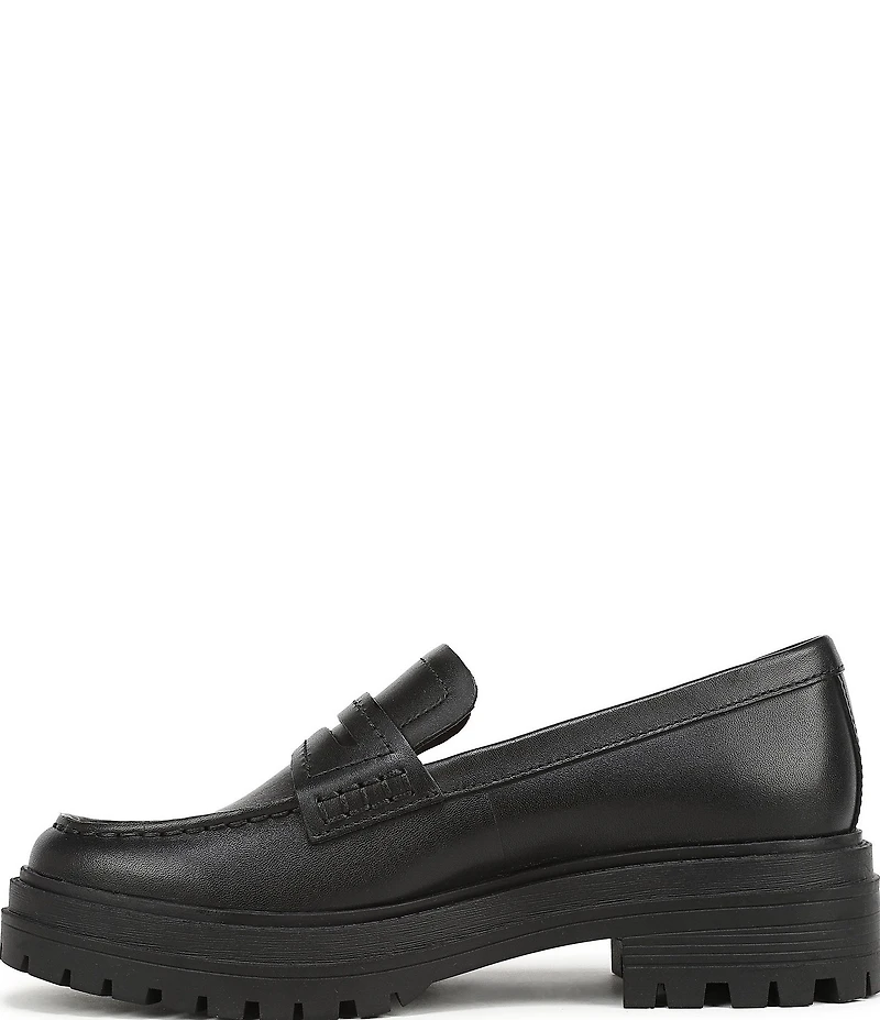 Vionic Georgia Leather Lug Sole Loafers