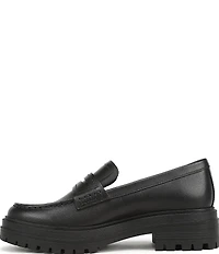 Vionic Georgia Leather Lug Sole Loafers