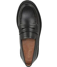 Vionic Georgia Leather Lug Sole Loafers
