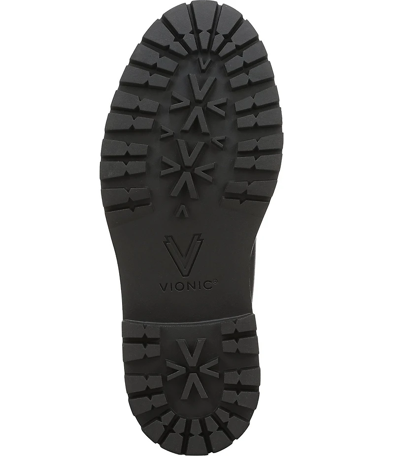 Vionic Georgia Leather Lug Sole Loafers