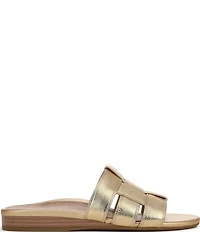 Vionic Glendora Leather Mini Wedge Sandals