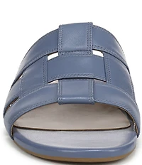 Vionic Glendora Leather Mini Wedge Sandals