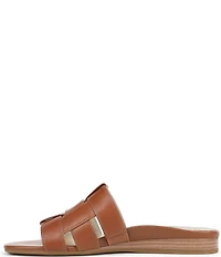 Vionic Glendora Leather Mini Wedge Sandals