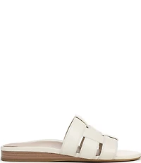 Vionic Glendora Leather Mini Wedge Sandals