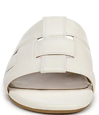 Vionic Glendora Leather Mini Wedge Sandals