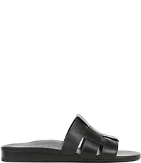Vionic Glendora Leather Mini Wedge Sandals