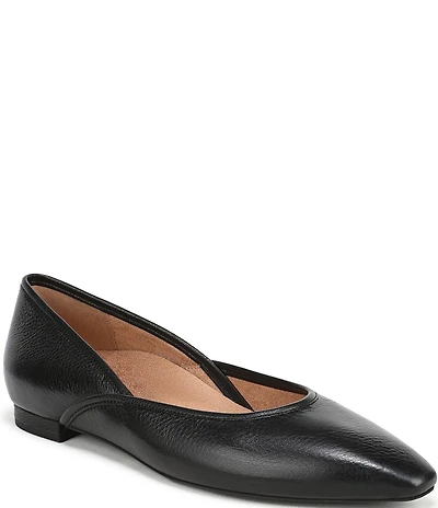 Vionic Gracia Leather Slip On Flats