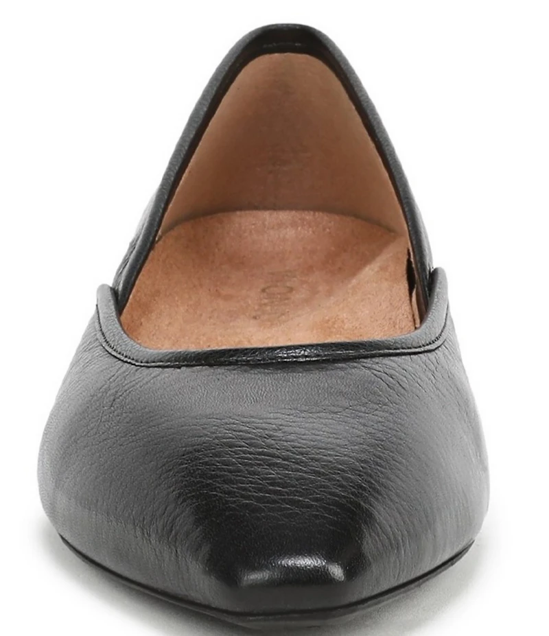 Vionic Gracia Leather Slip On Flats