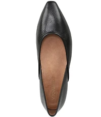 Vionic Gracia Leather Slip On Flats