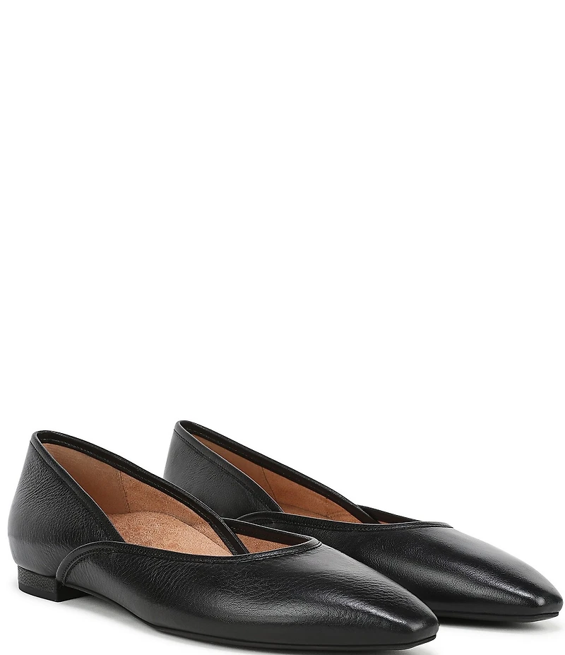 Vionic Gracia Leather Slip On Flats