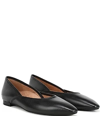 Vionic Gracia Leather Slip On Flats