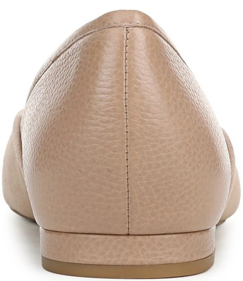 Vionic Gracia Suede Snip Toe Slip On Flats