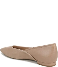 Vionic Gracia Suede Snip Toe Slip On Flats