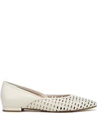 Vionic Gracia Woven Leather Slip On Flats