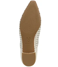 Vionic Gracia Woven Leather Slip On Flats