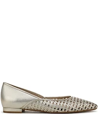 Vionic Gracia Woven Leather Slip On Flats
