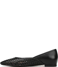 Vionic Gracia Woven Leather Slip On Flats