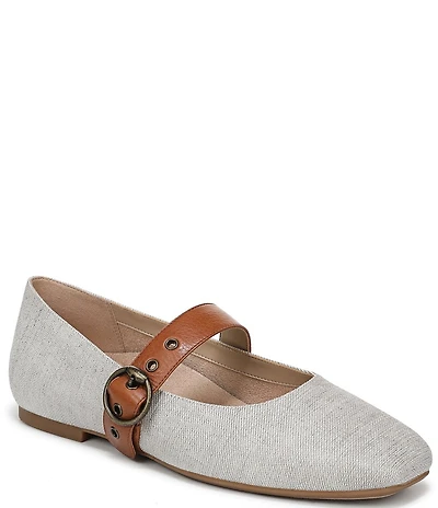Vionic Hattie Canvas Mary Jane Flats