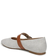 Vionic Hattie Canvas Mary Jane Flats