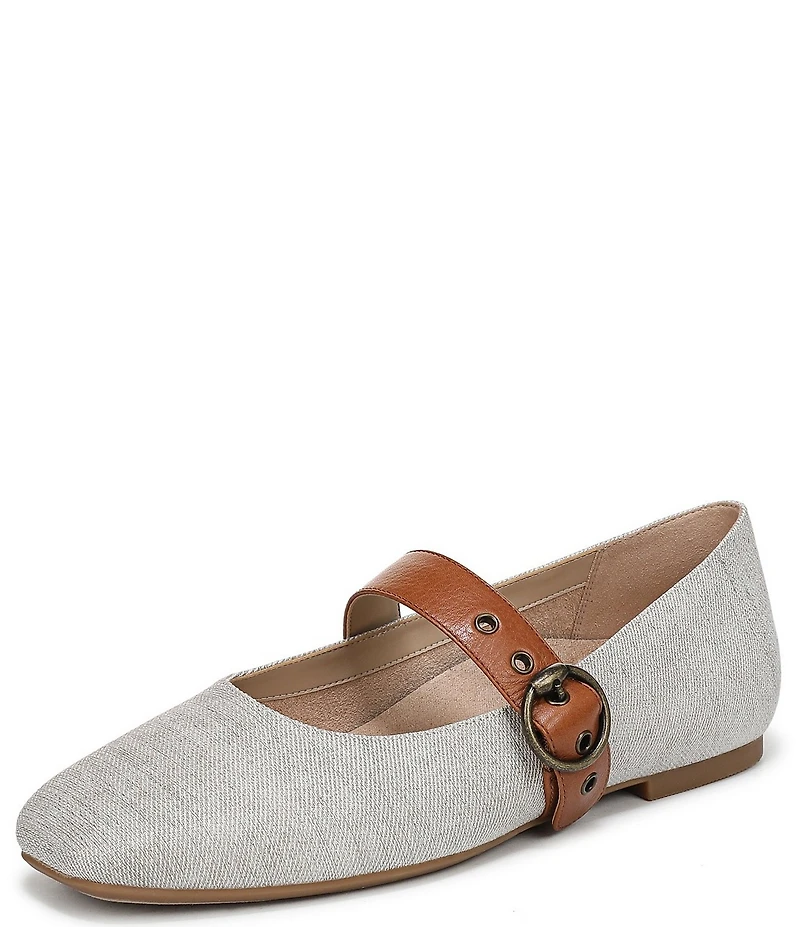 Vionic Hattie Canvas Mary Jane Flats