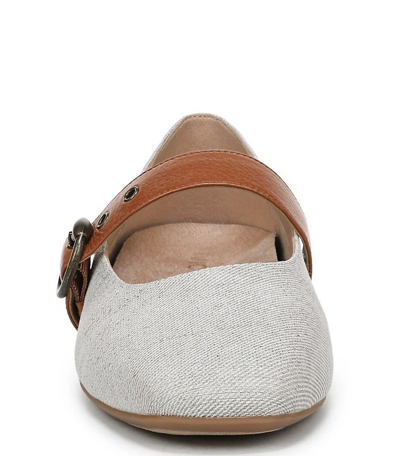 Vionic Hattie Canvas Mary Jane Flats