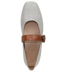 Vionic Hattie Canvas Mary Jane Flats