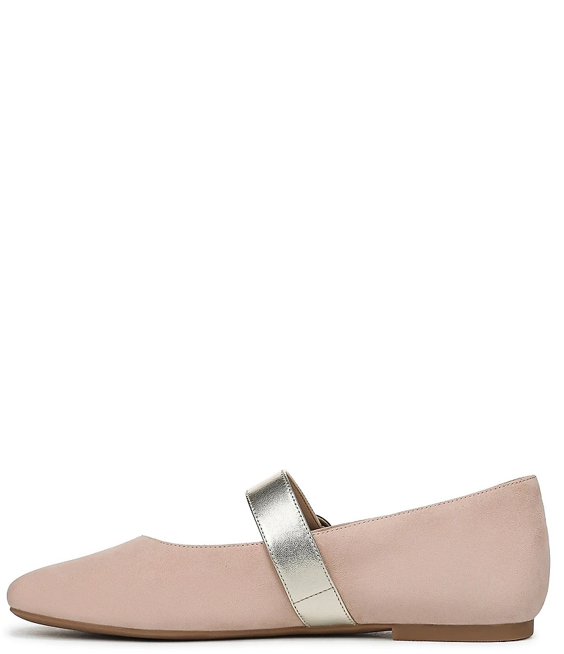 Vionic Hattie Suede Mary Jane Flats