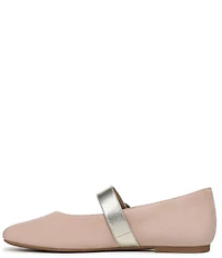 Vionic Hattie Suede Mary Jane Flats