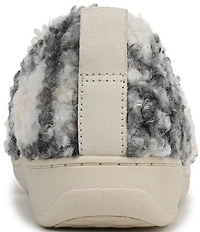 Vionic Imogen Faux Shearling Plaid Slippers