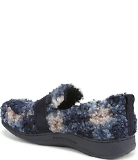 Vionic Imogen Faux Shearling Plaid Slippers