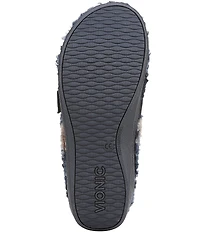 Vionic Imogen Faux Shearling Plaid Slippers