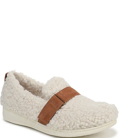 Vionic Imogen Faux Shearling Slippers