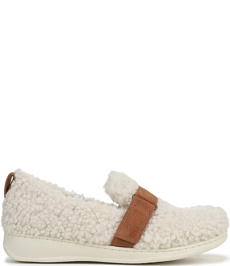 Vionic Imogen Faux Shearling Slippers