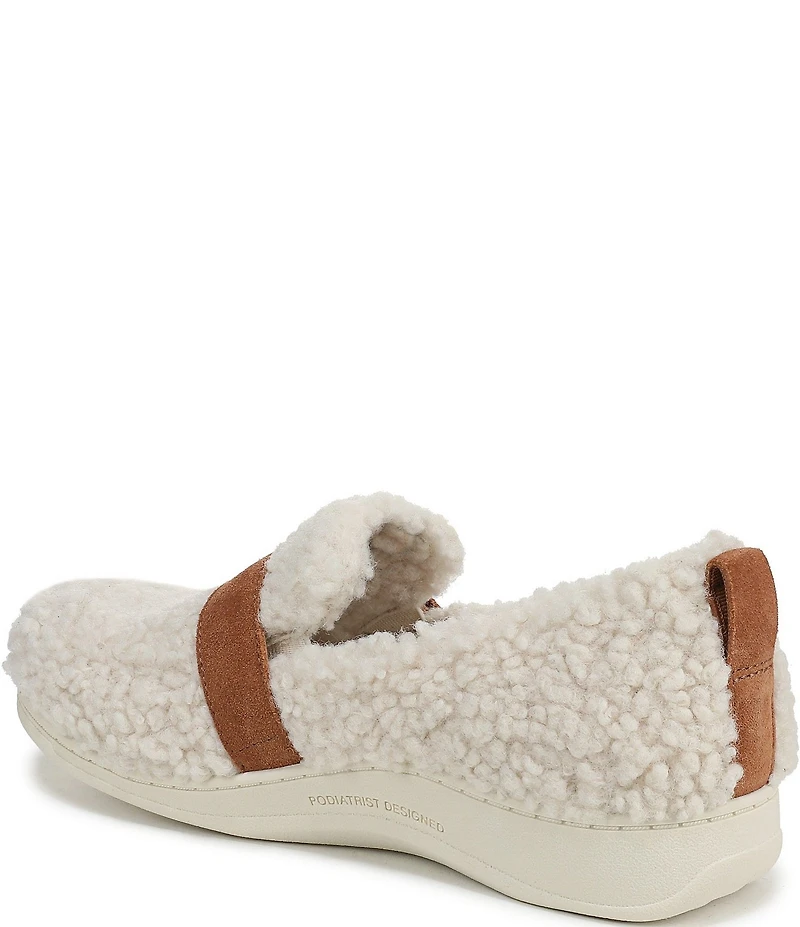 Vionic Imogen Faux Shearling Slippers