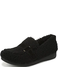 Vionic Imogen Faux Shearling Slippers