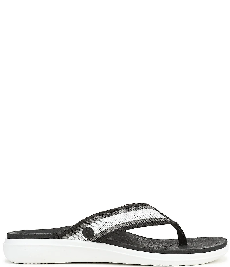 Vionic Indigo Nylon Thong Sandals