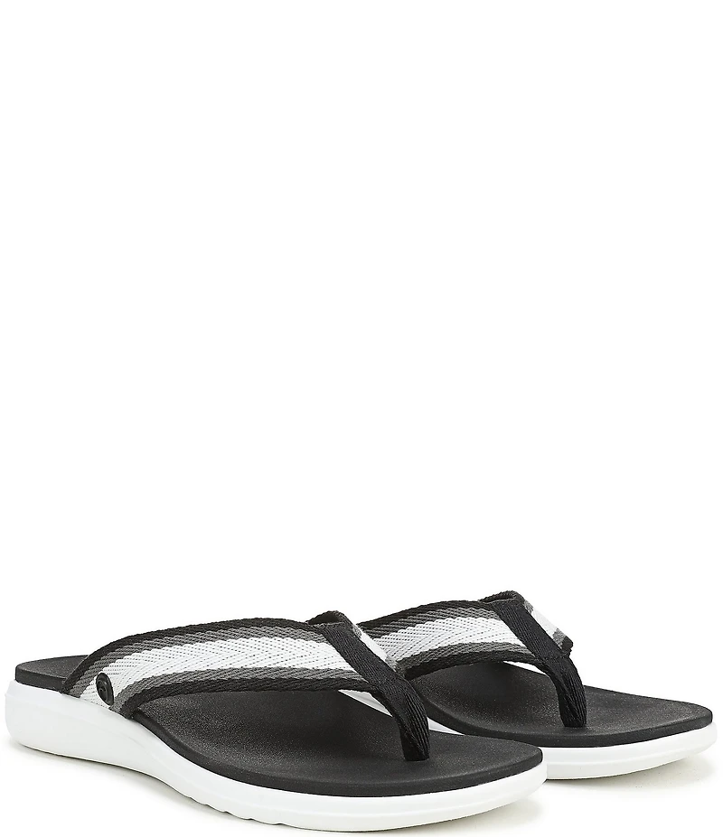 Vionic Indigo Nylon Thong Sandals