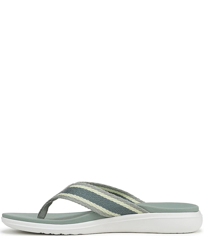 Vionic Indigo Nylon Thong Sandals