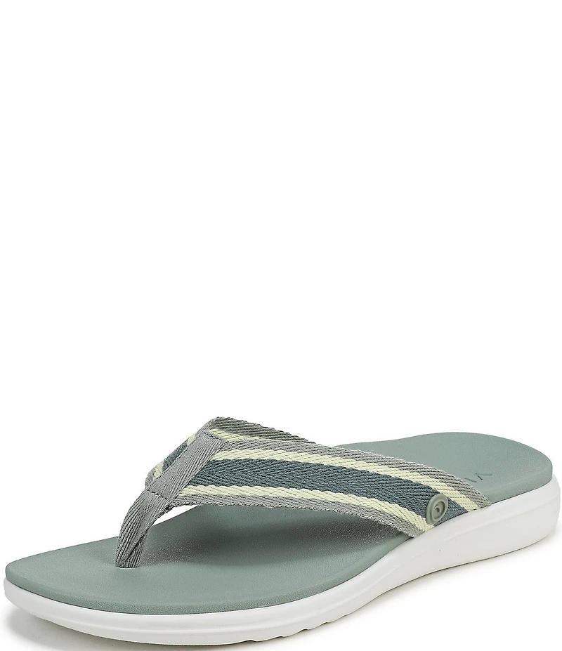 Vionic Indigo Nylon Thong Sandals