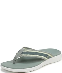 Vionic Indigo Nylon Thong Sandals
