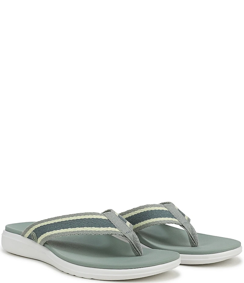 Vionic Indigo Nylon Thong Sandals