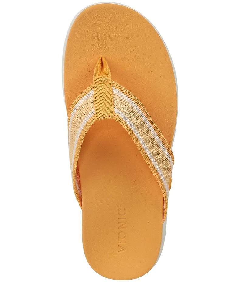 Vionic Indigo Nylon Thong Sandals